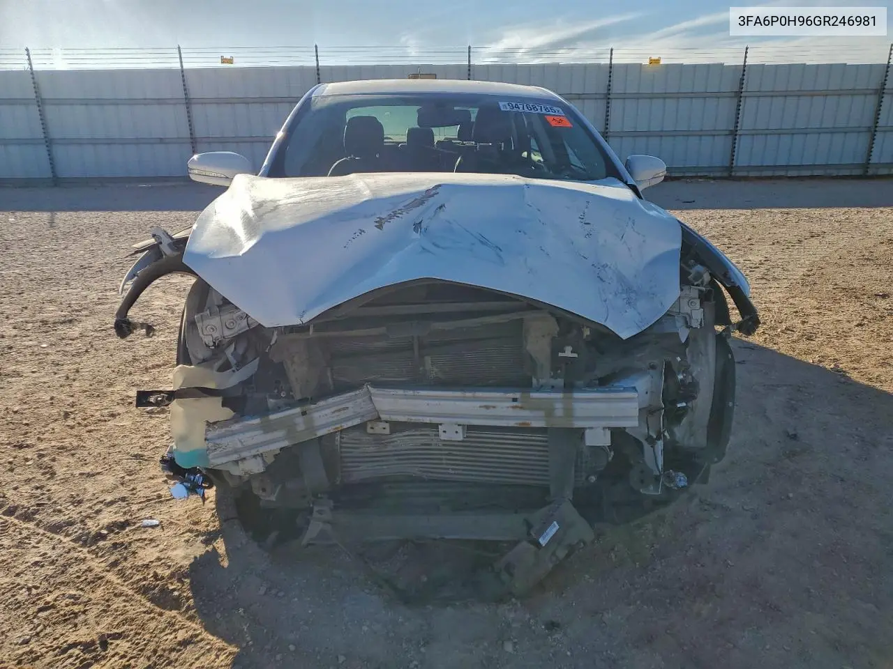 3FA6P0H96GR246981 2016 Ford Fusion Se
