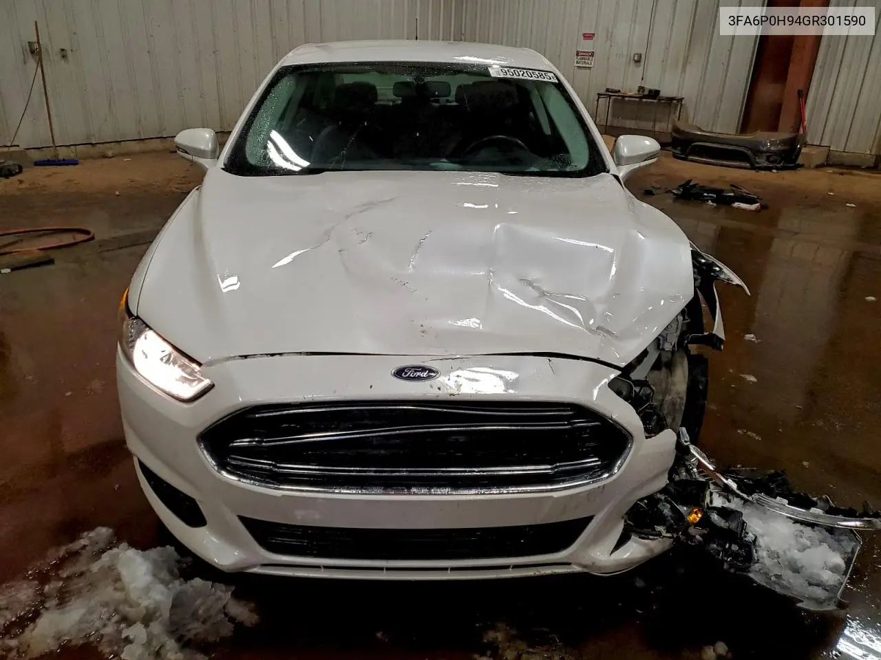 3FA6P0H94GR301590 2016 Ford Fusion Se