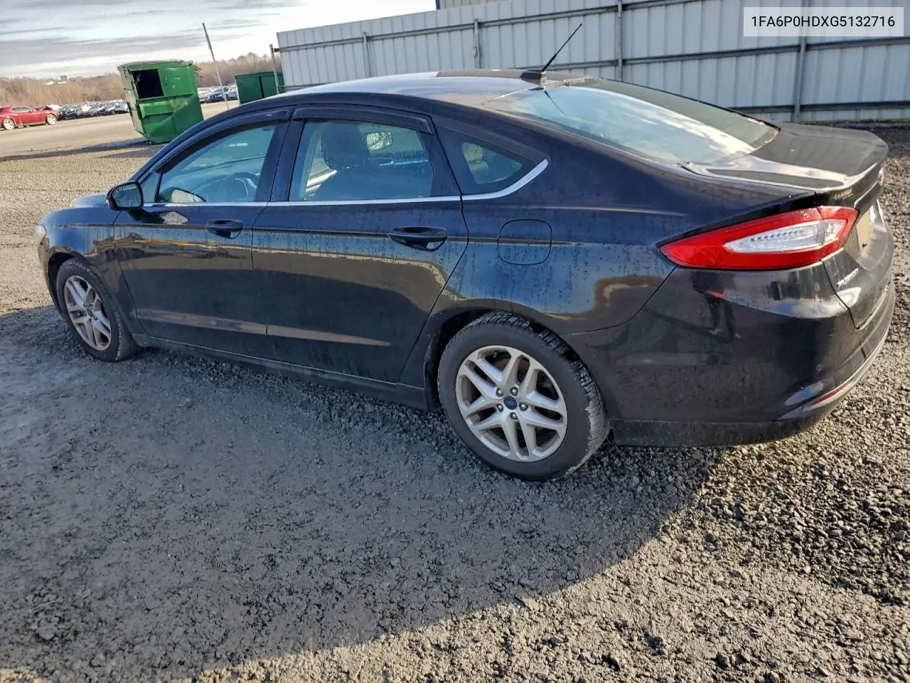 1FA6P0HDXG5132716 2016 Ford Fusion Se