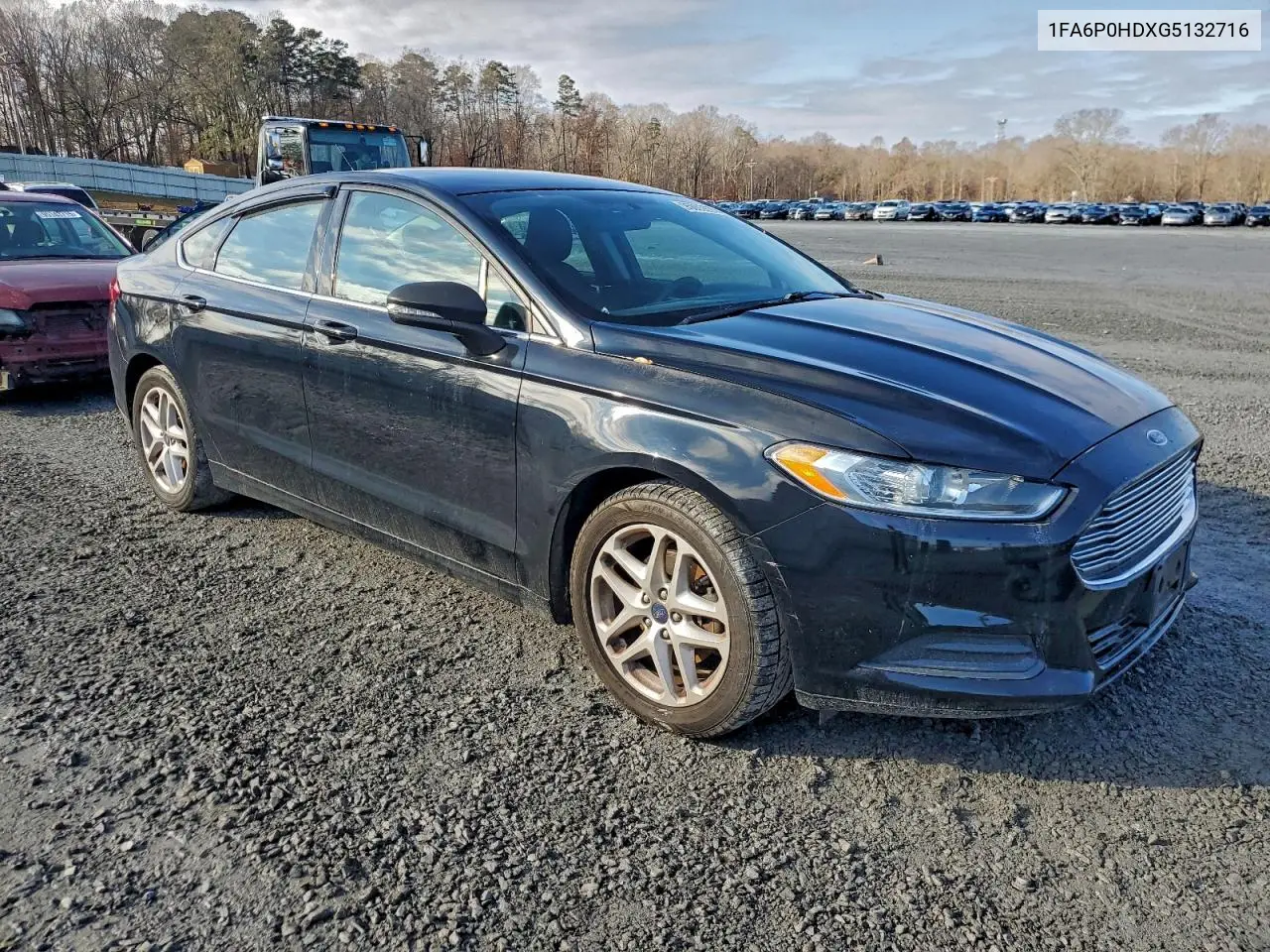 1FA6P0HDXG5132716 2016 Ford Fusion Se