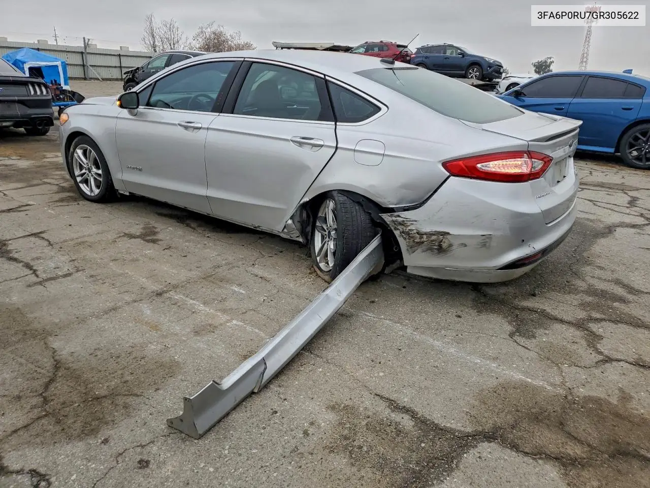 3FA6P0RU7GR305622 2016 Ford Fusion Titanium Hev