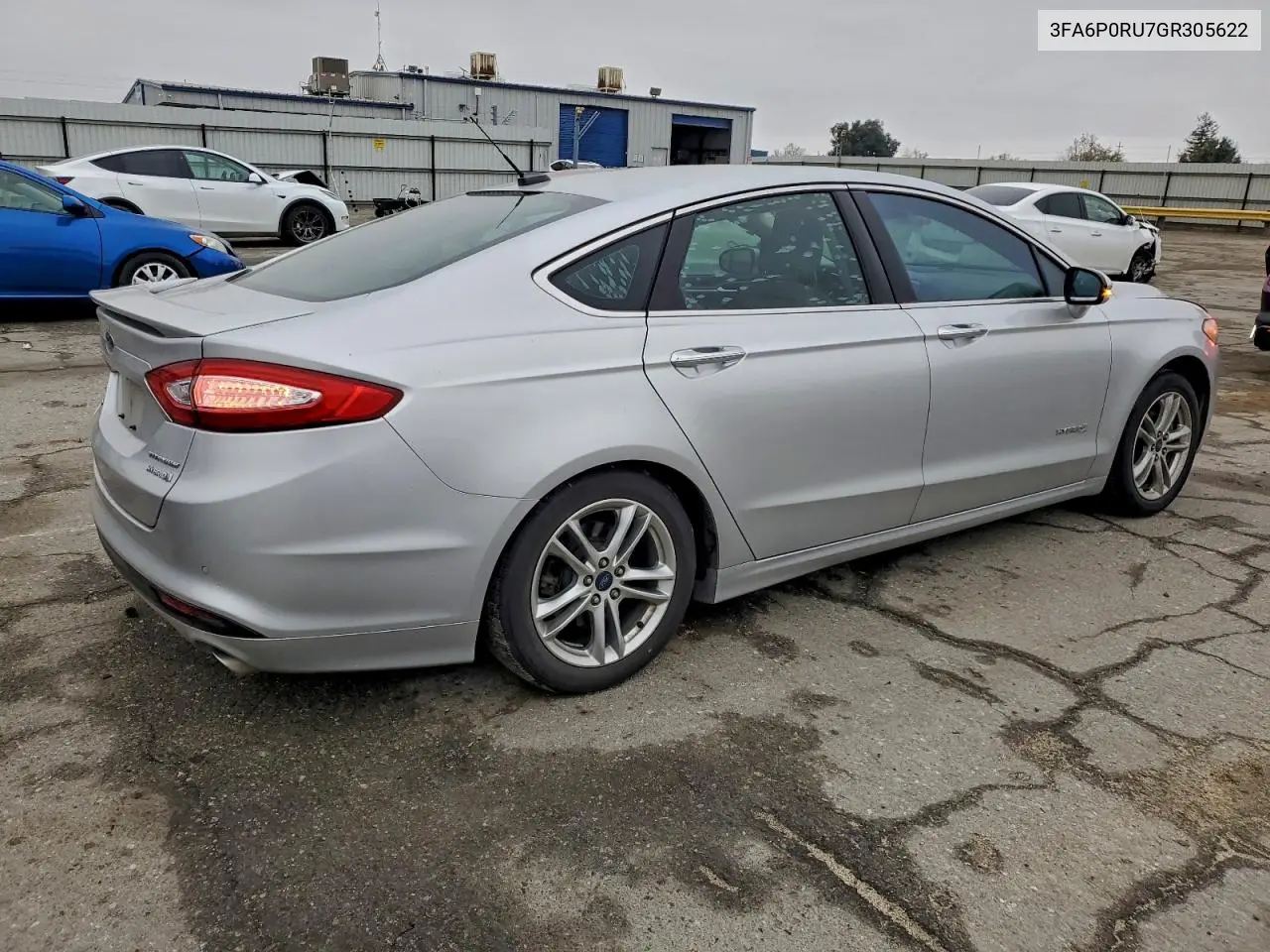 3FA6P0RU7GR305622 2016 Ford Fusion Titanium Hev