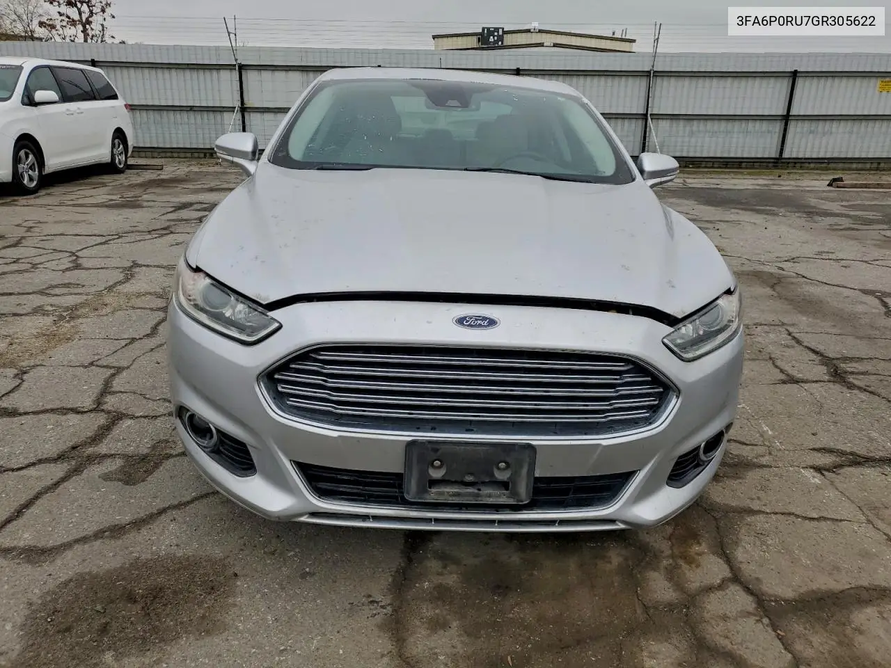 3FA6P0RU7GR305622 2016 Ford Fusion Titanium Hev