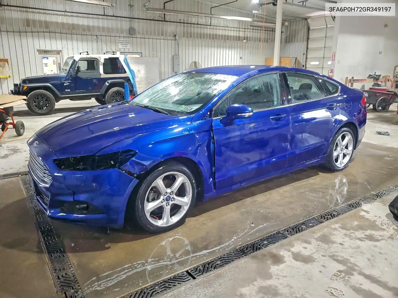3FA6P0H72GR349197 2016 Ford Fusion Se