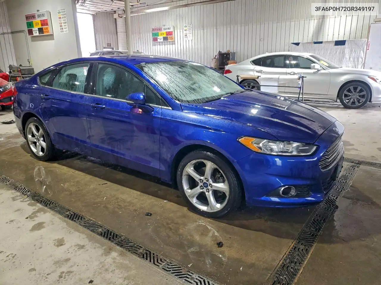 3FA6P0H72GR349197 2016 Ford Fusion Se