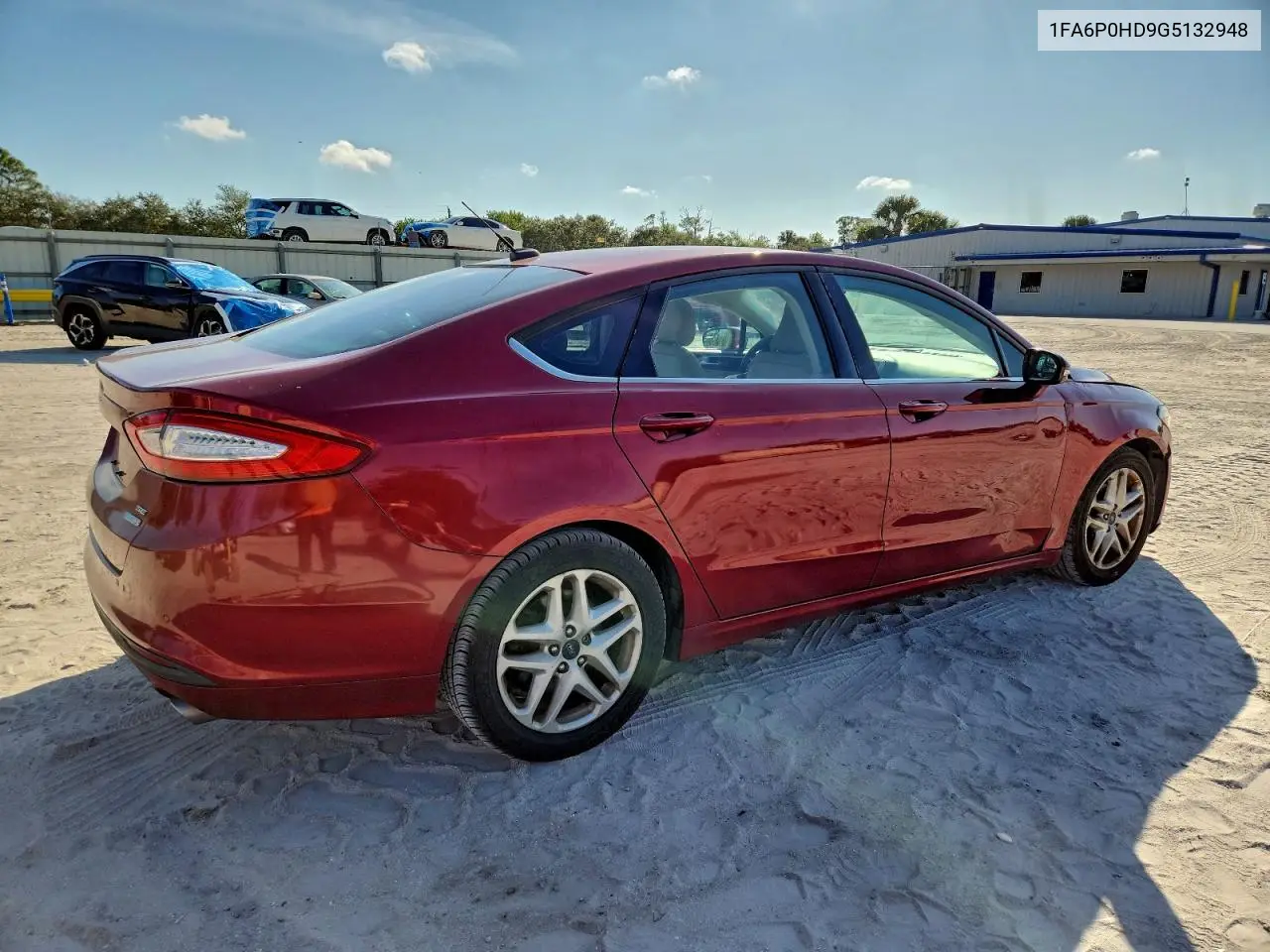 1FA6P0HD9G5132948 2016 Ford Fusion Se