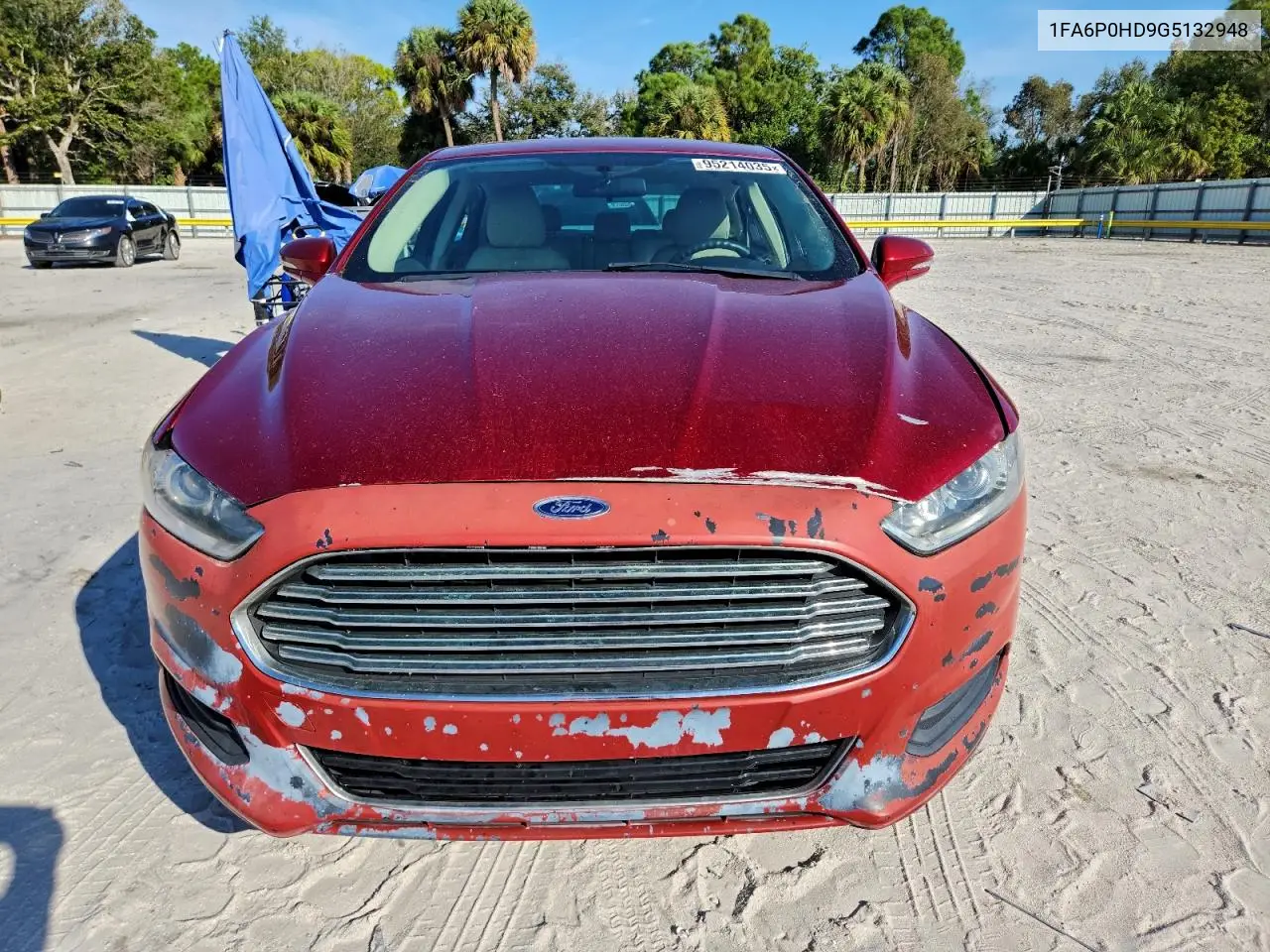 1FA6P0HD9G5132948 2016 Ford Fusion Se