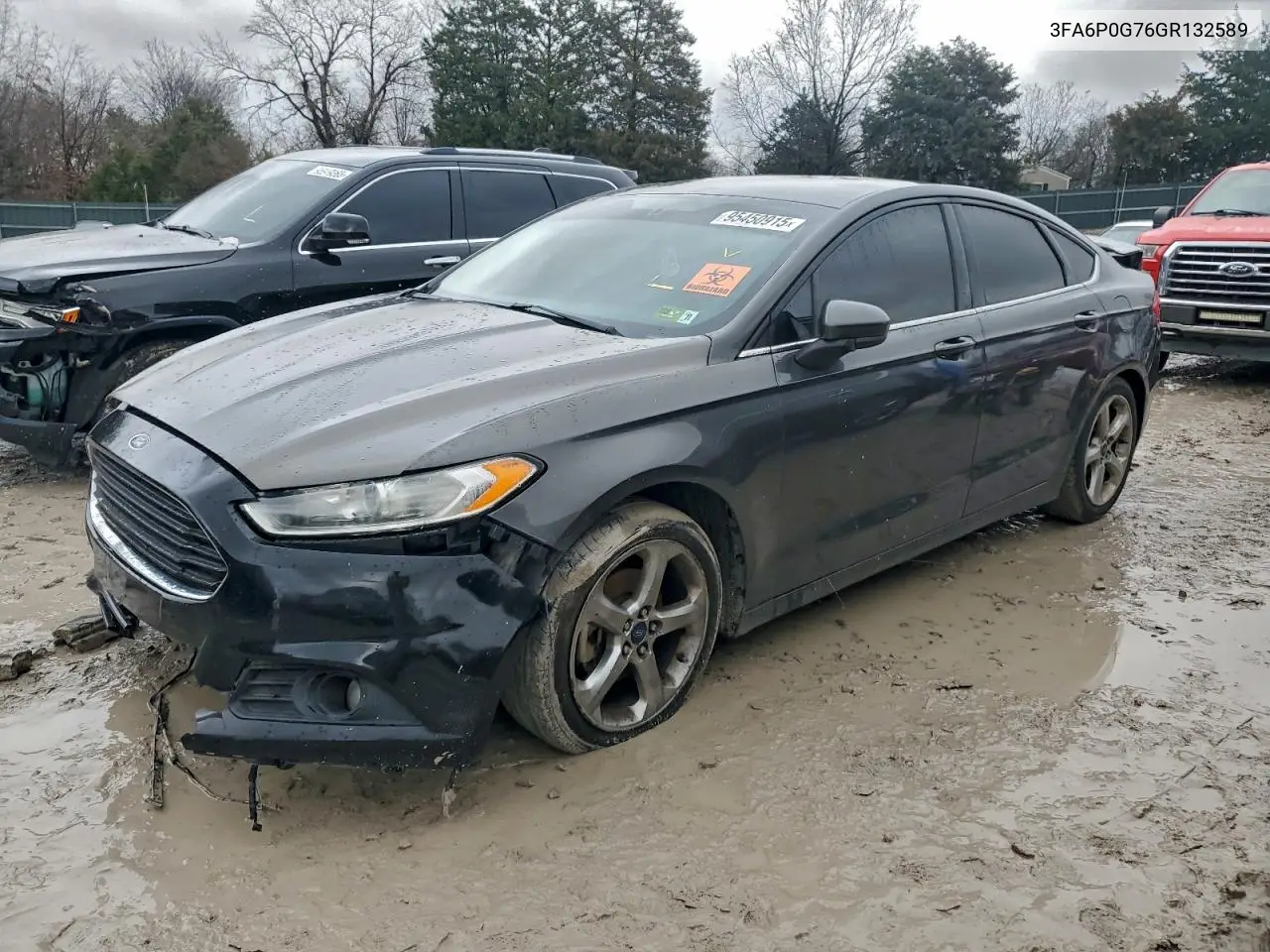 3FA6P0G76GR132589 2016 Ford Fusion S