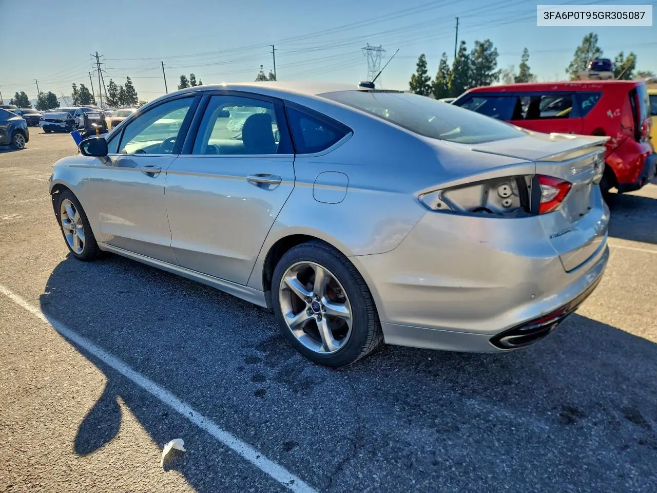 3FA6P0T95GR305087 2016 Ford Fusion Se