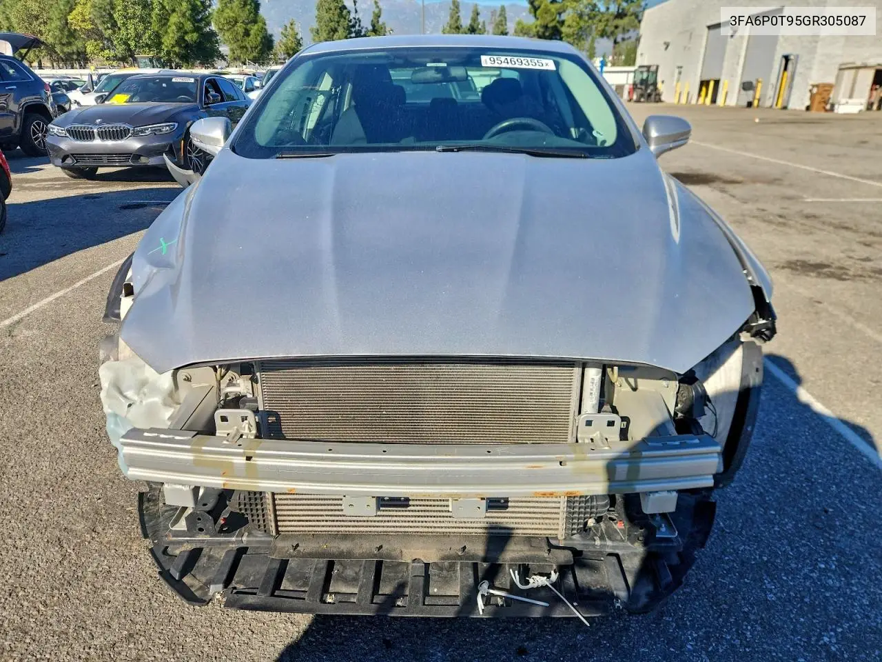 3FA6P0T95GR305087 2016 Ford Fusion Se