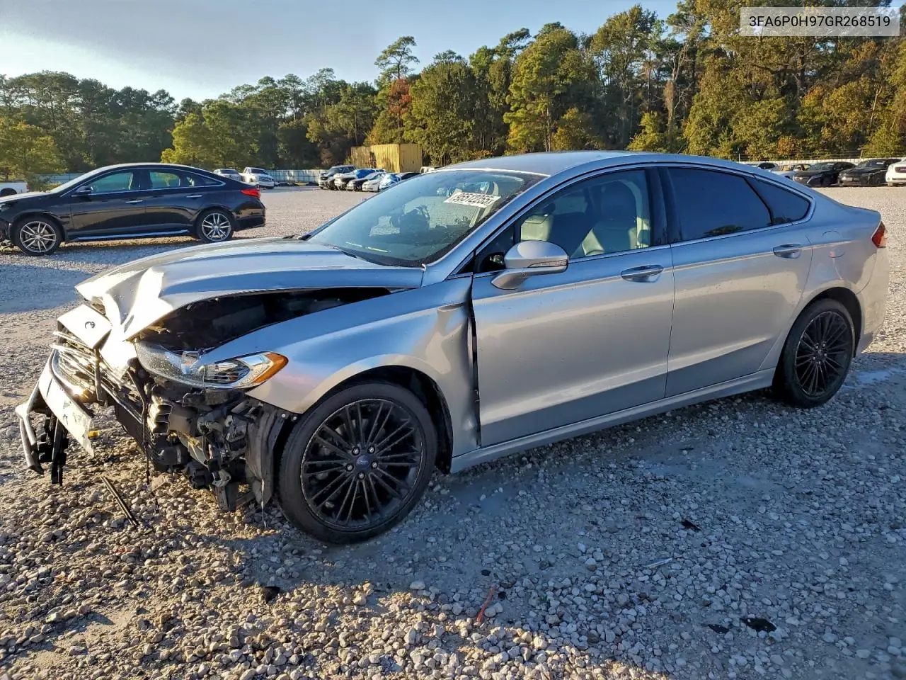 3FA6P0H97GR268519 2016 Ford Fusion Se