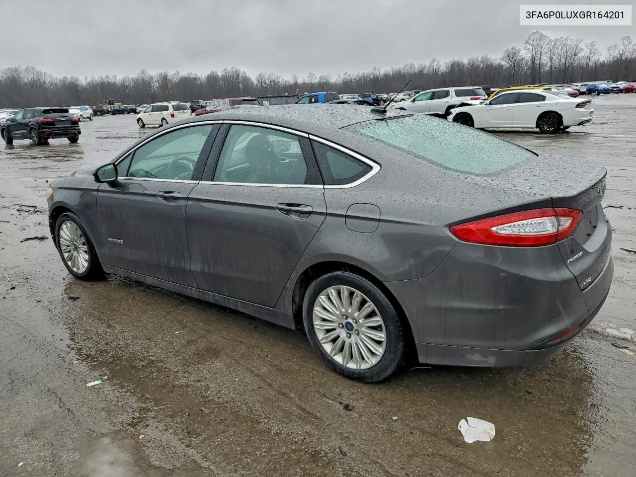 3FA6P0LUXGR164201 2016 Ford Fusion Se Hybrid