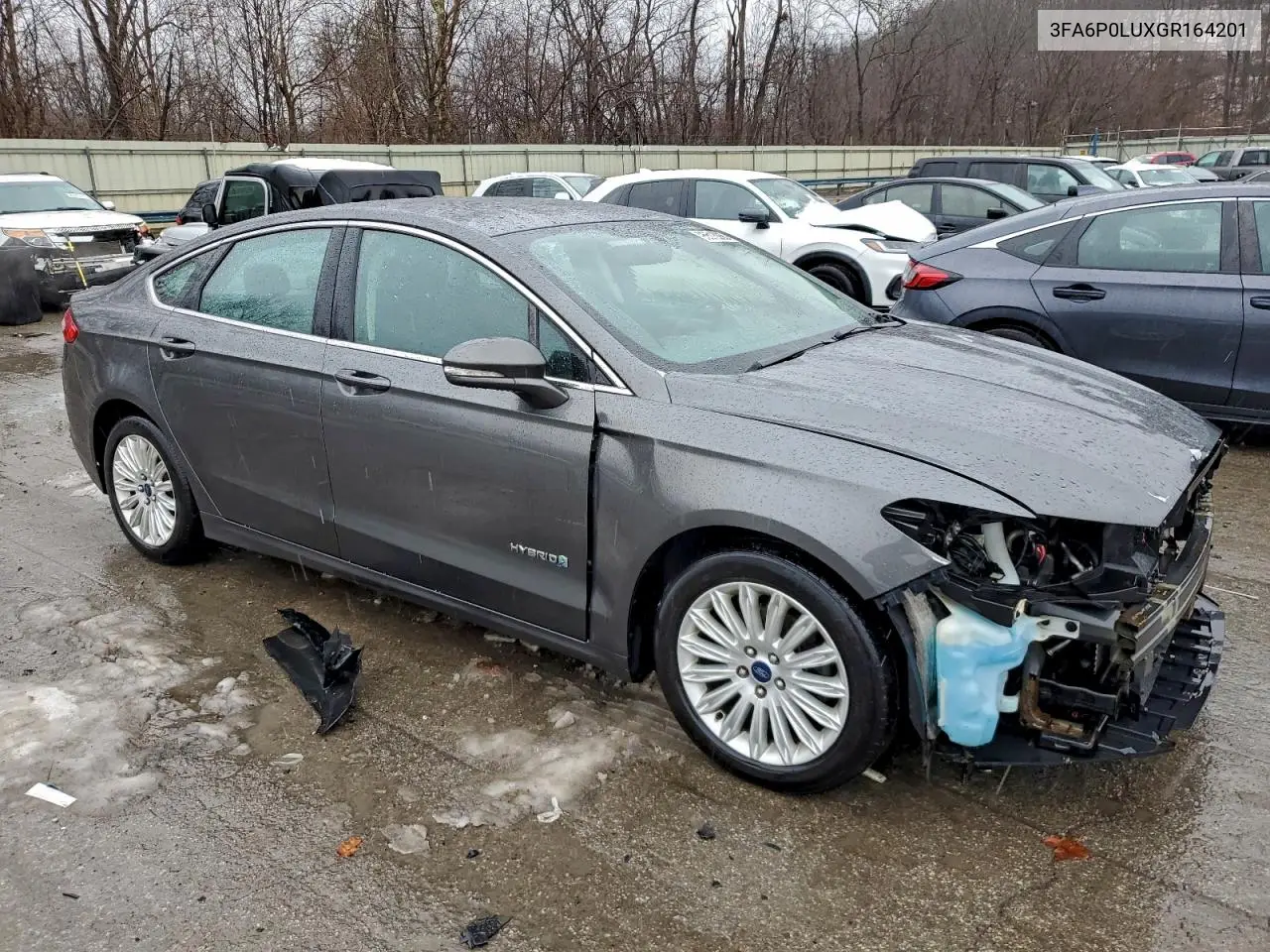 3FA6P0LUXGR164201 2016 Ford Fusion Se Hybrid