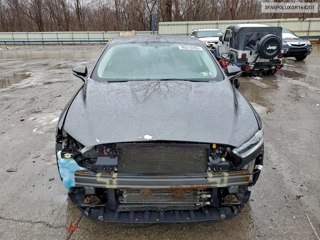 3FA6P0LUXGR164201 2016 Ford Fusion Se Hybrid