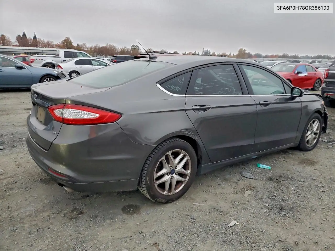 3FA6P0H78GR386190 2016 Ford Fusion Se