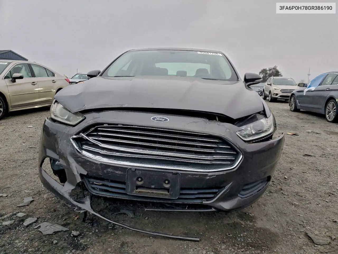3FA6P0H78GR386190 2016 Ford Fusion Se