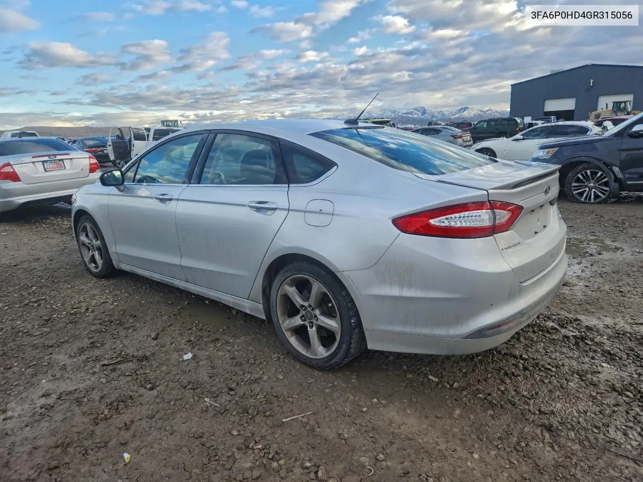 3FA6P0HD4GR315056 2016 Ford Fusion Se