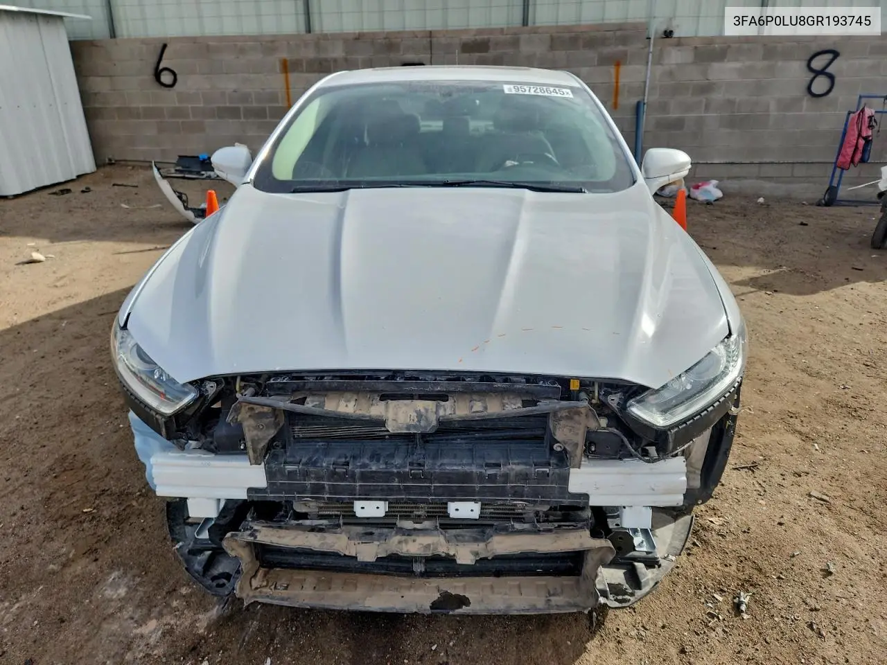 3FA6P0LU8GR193745 2016 Ford Fusion Se Hybrid