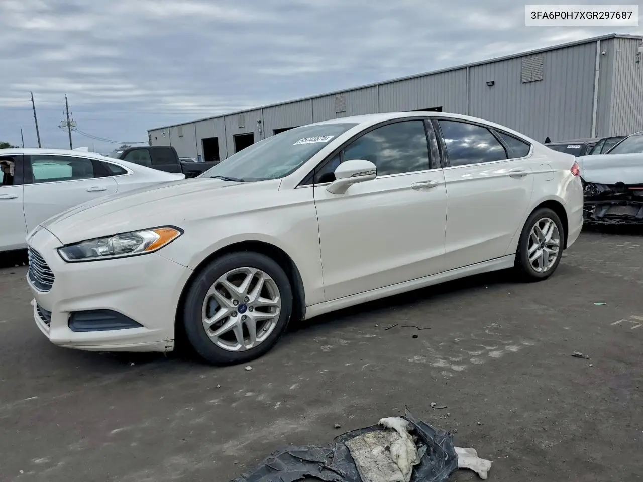 3FA6P0H7XGR297687 2016 Ford Fusion Se