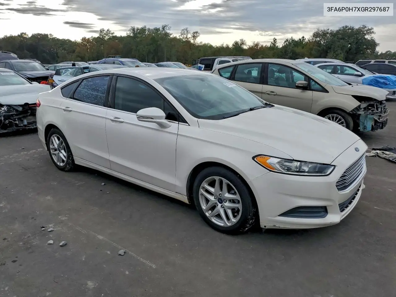 3FA6P0H7XGR297687 2016 Ford Fusion Se