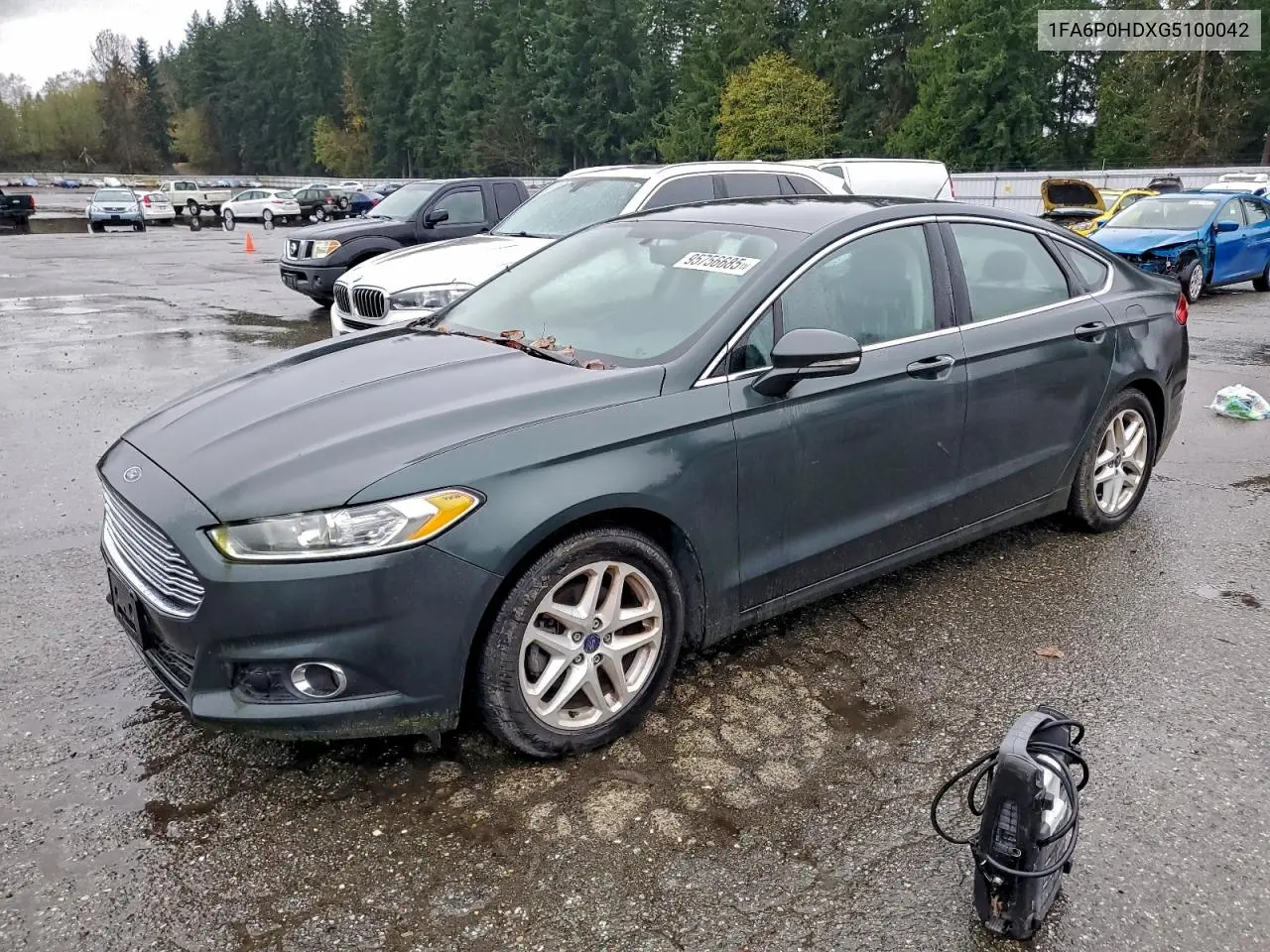 1FA6P0HDXG5100042 2016 Ford Fusion Se