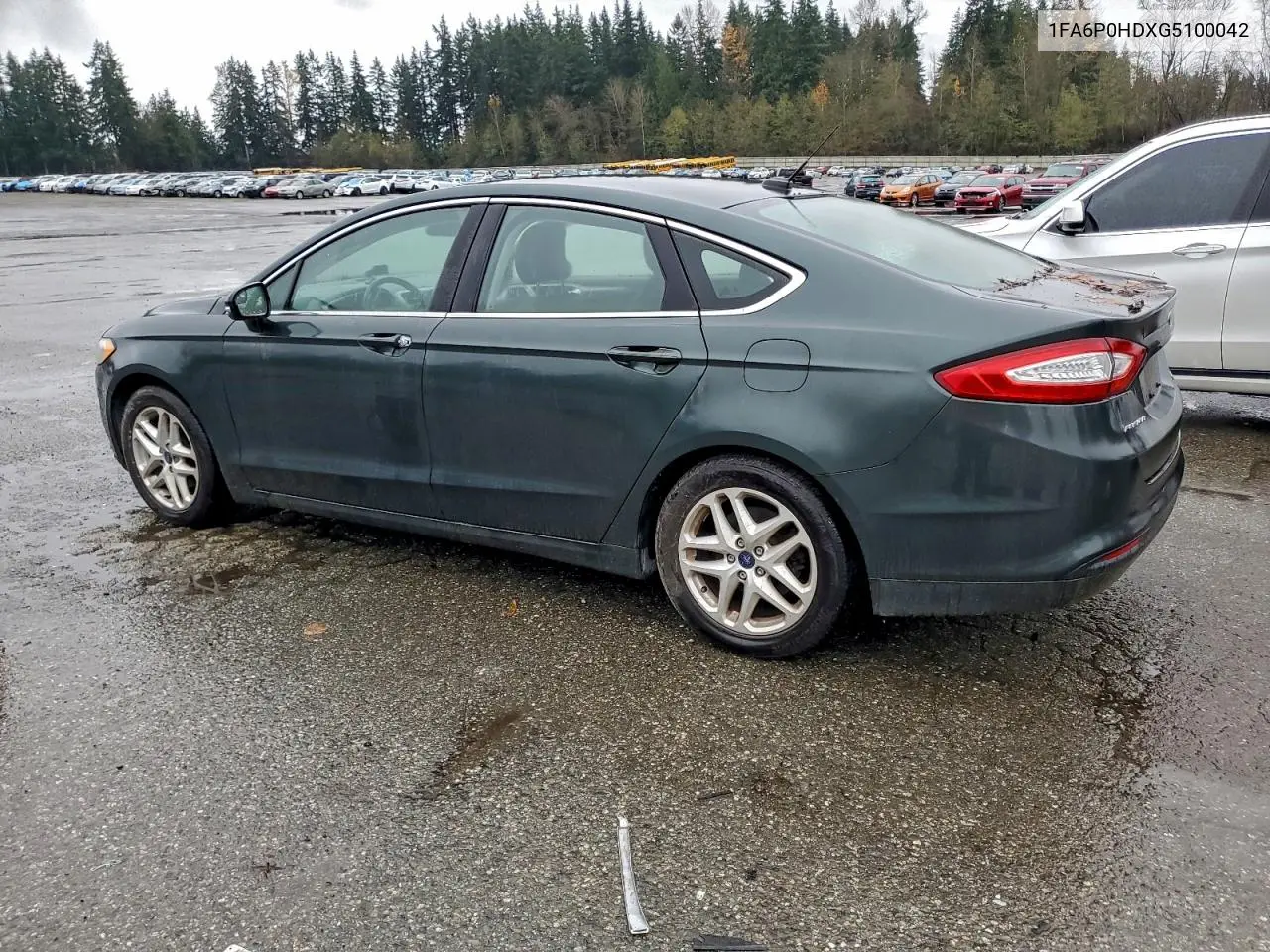 1FA6P0HDXG5100042 2016 Ford Fusion Se