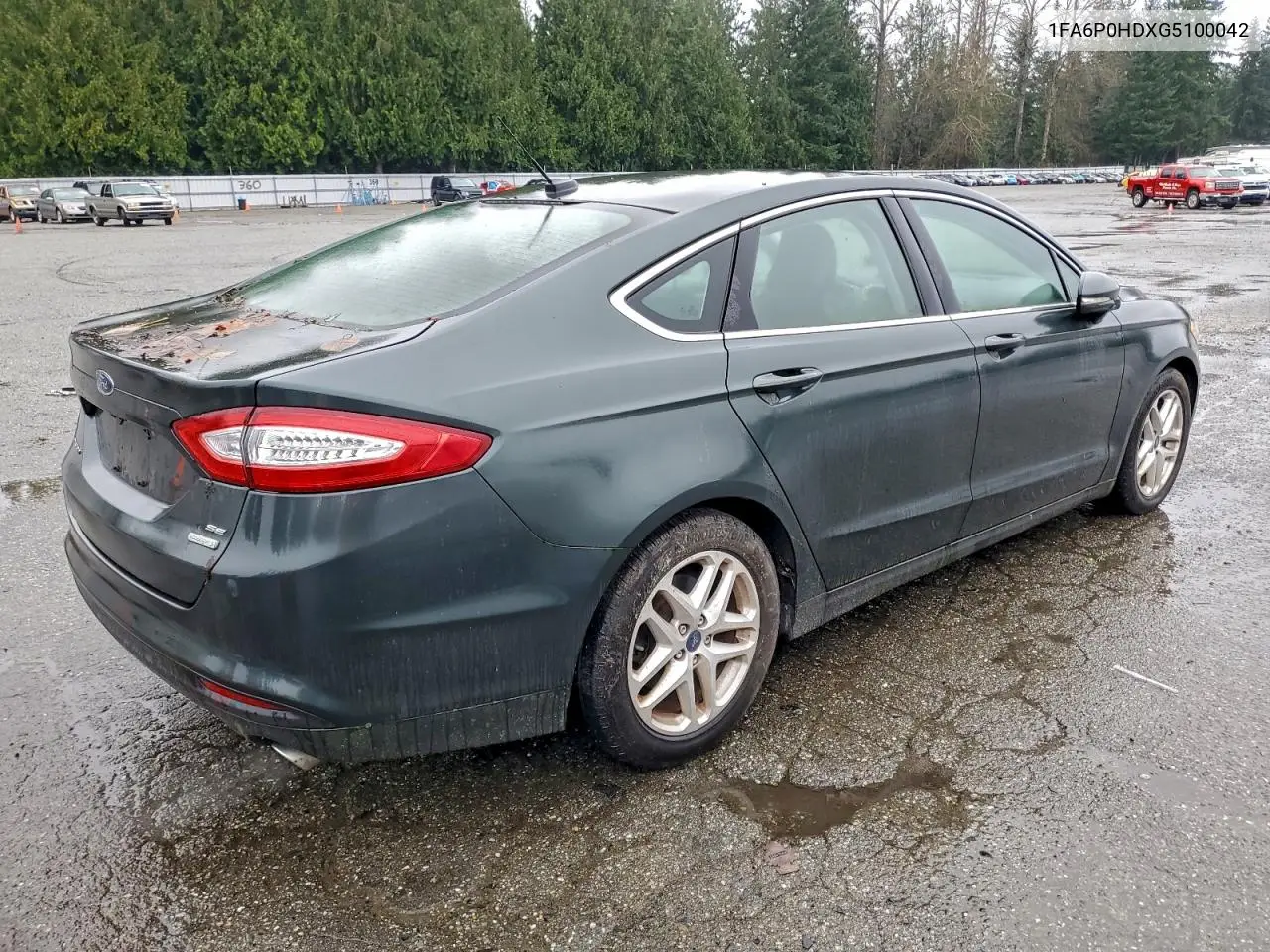 1FA6P0HDXG5100042 2016 Ford Fusion Se