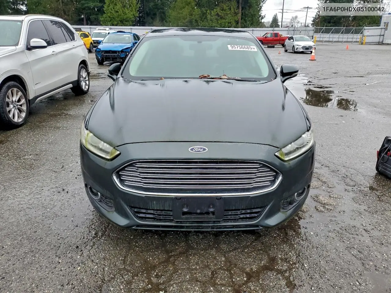 1FA6P0HDXG5100042 2016 Ford Fusion Se