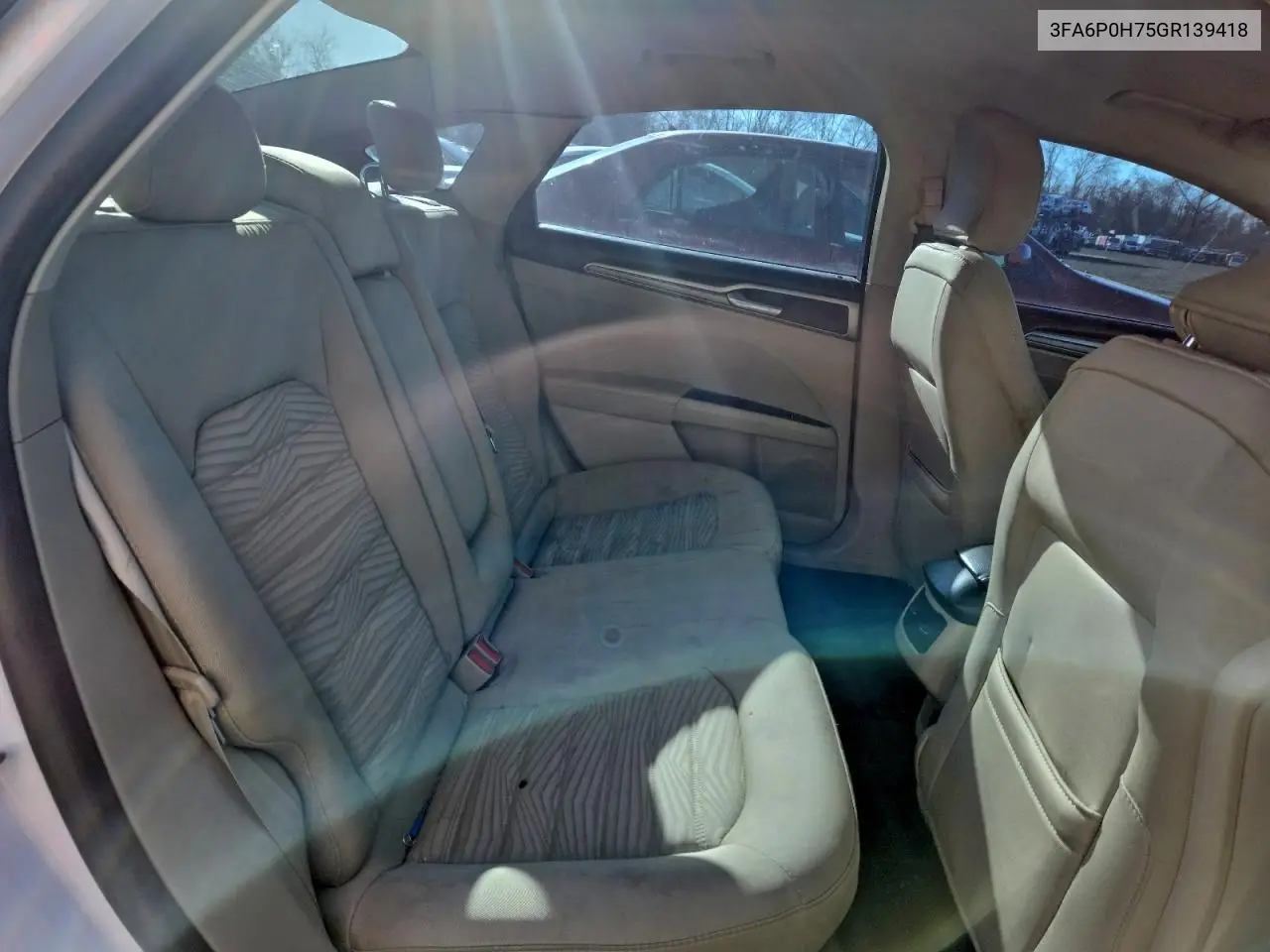 3FA6P0H75GR139418 2016 Ford Fusion Se