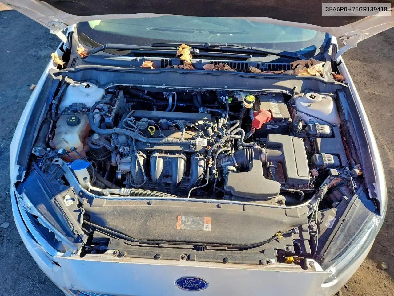 3FA6P0H75GR139418 2016 Ford Fusion Se