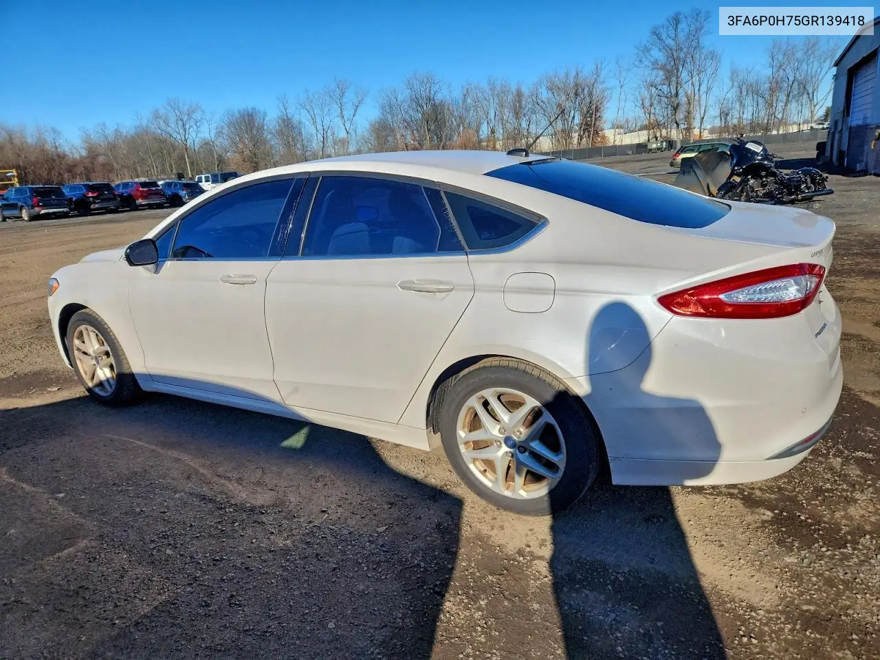 3FA6P0H75GR139418 2016 Ford Fusion Se