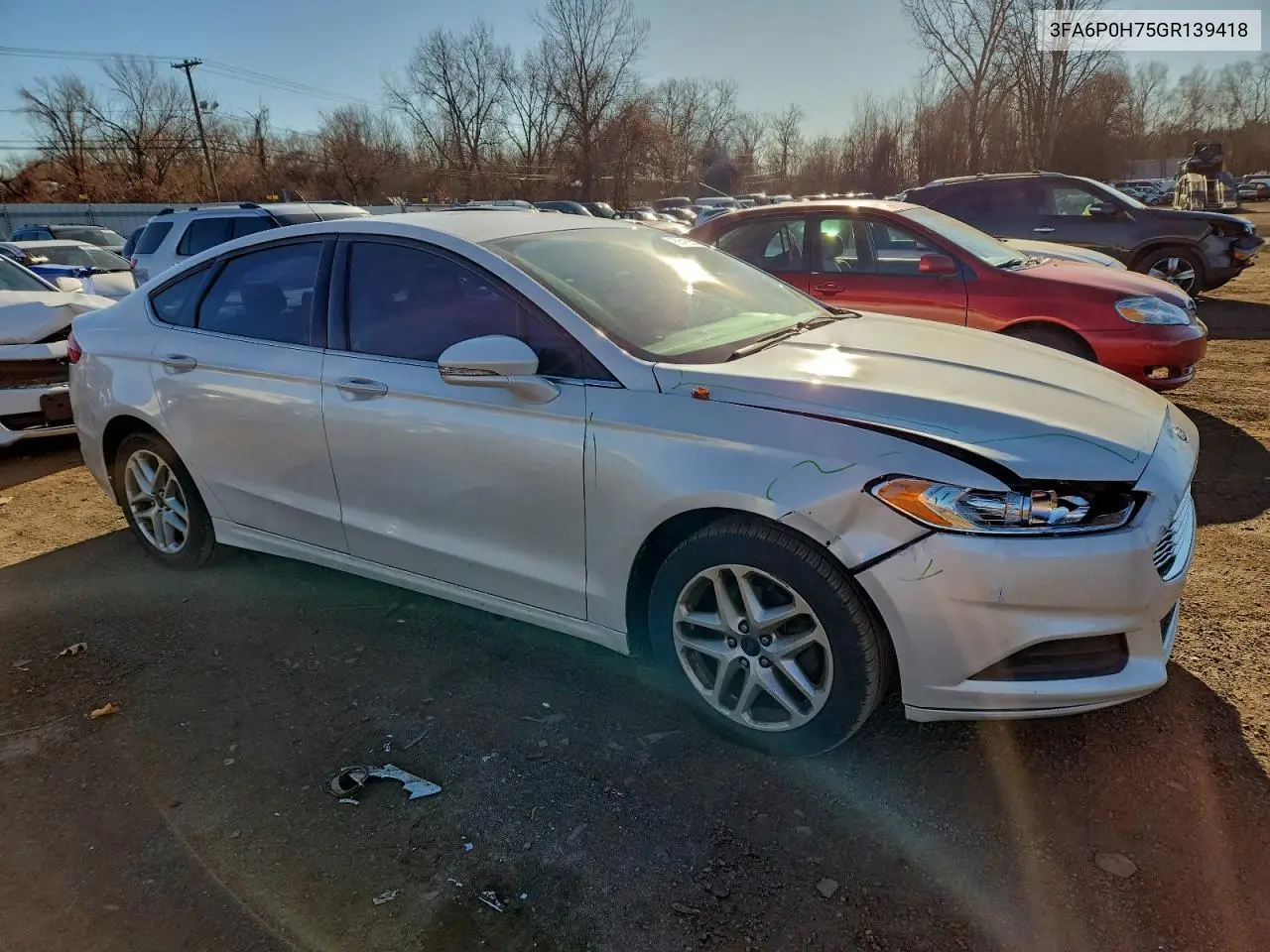 3FA6P0H75GR139418 2016 Ford Fusion Se
