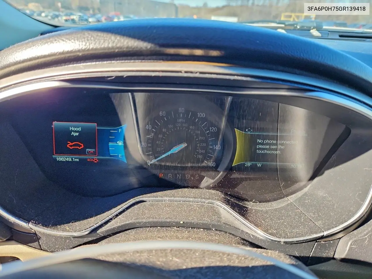 3FA6P0H75GR139418 2016 Ford Fusion Se