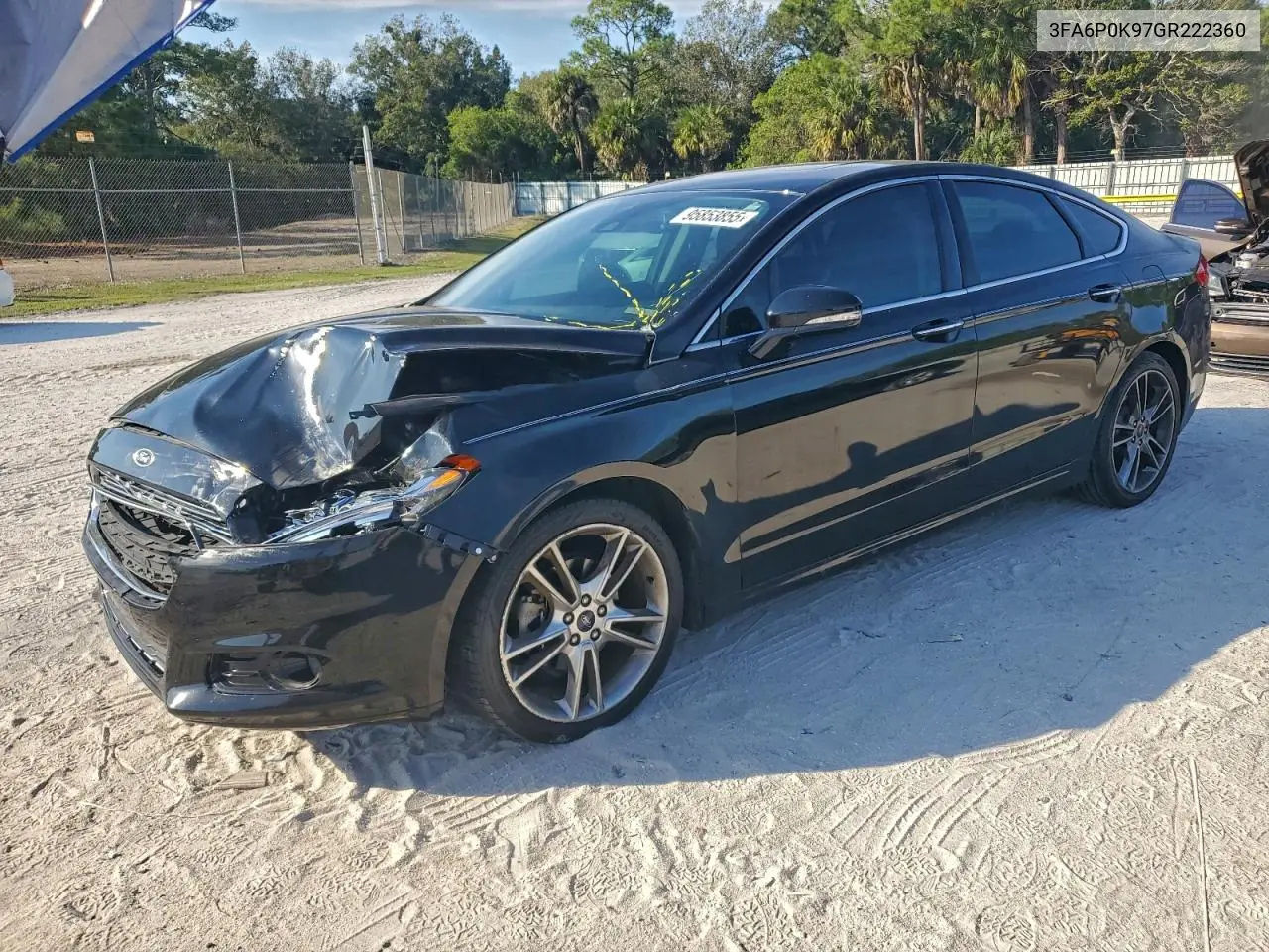 3FA6P0K97GR222360 2016 Ford Fusion Titanium