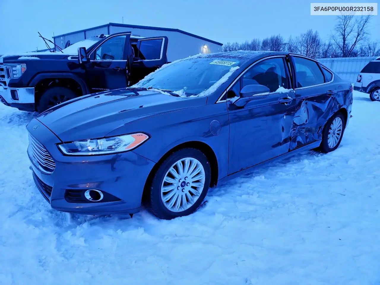 3FA6P0PU0GR232158 2016 Ford Fusion Se Phev