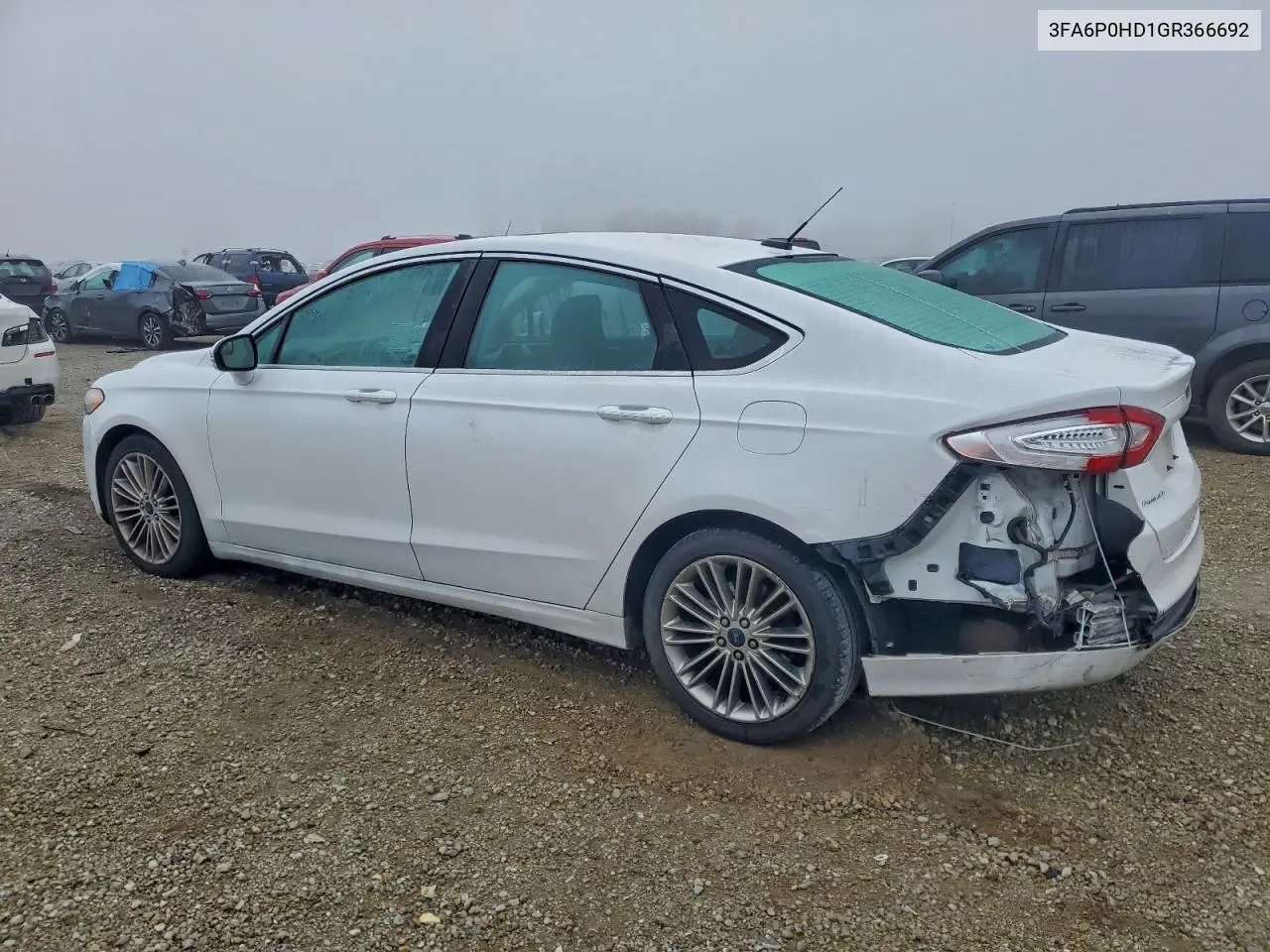 3FA6P0HD1GR366692 2016 Ford Fusion Se