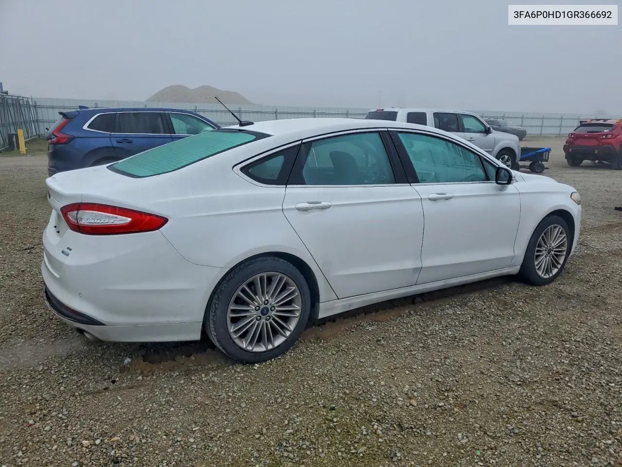 3FA6P0HD1GR366692 2016 Ford Fusion Se