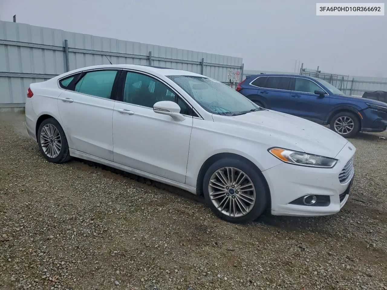 3FA6P0HD1GR366692 2016 Ford Fusion Se