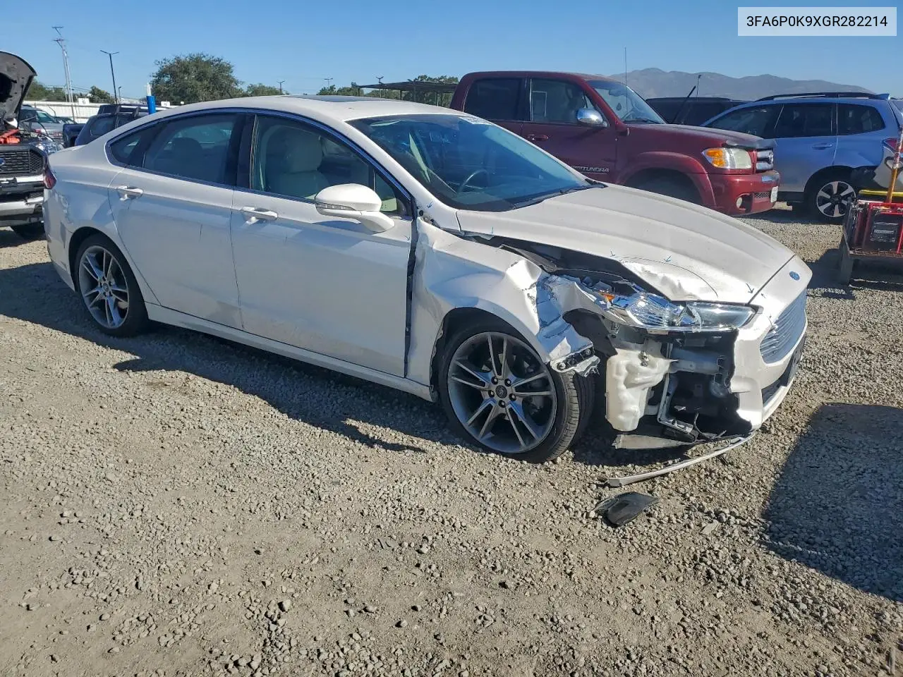 3FA6P0K9XGR282214 2016 Ford Fusion Titanium