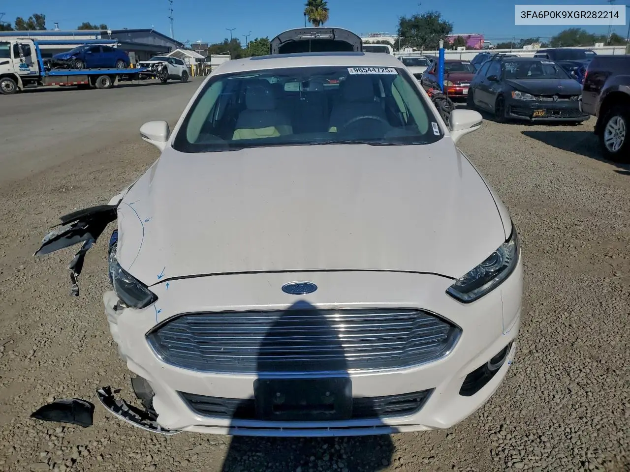 3FA6P0K9XGR282214 2016 Ford Fusion Titanium