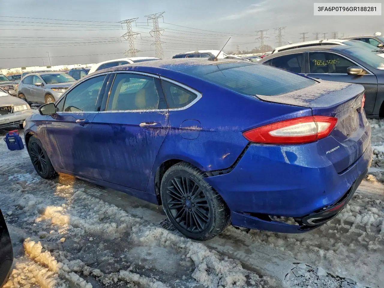 3FA6P0T96GR188281 2016 Ford Fusion Se