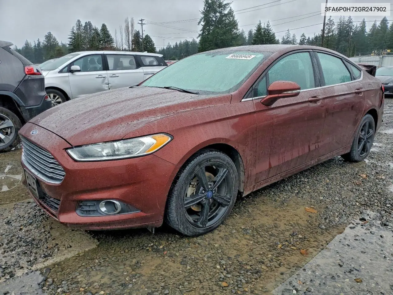 3FA6P0H72GR247902 2016 Ford Fusion Se
