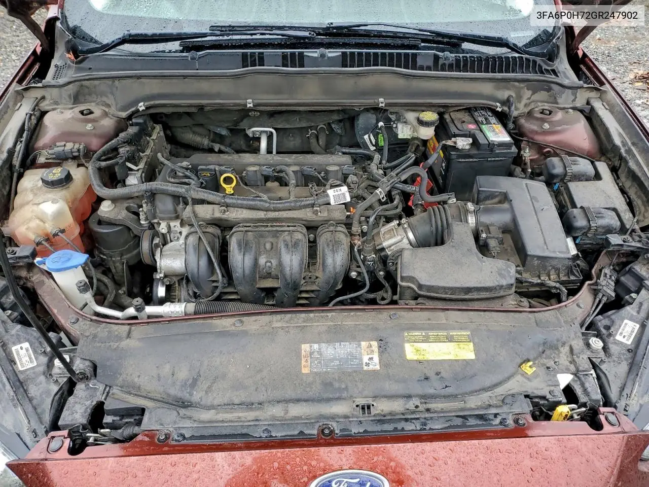 3FA6P0H72GR247902 2016 Ford Fusion Se