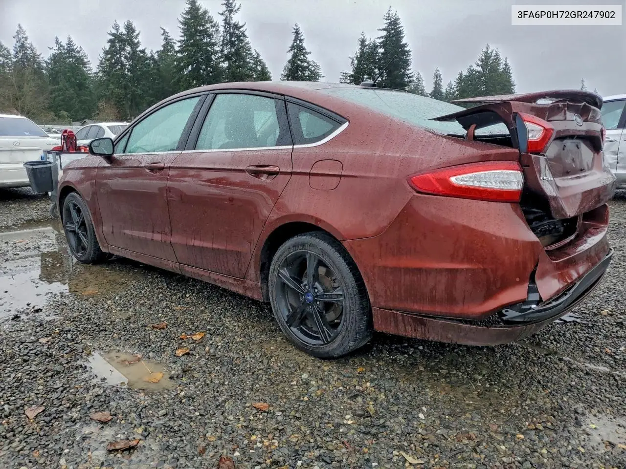 3FA6P0H72GR247902 2016 Ford Fusion Se