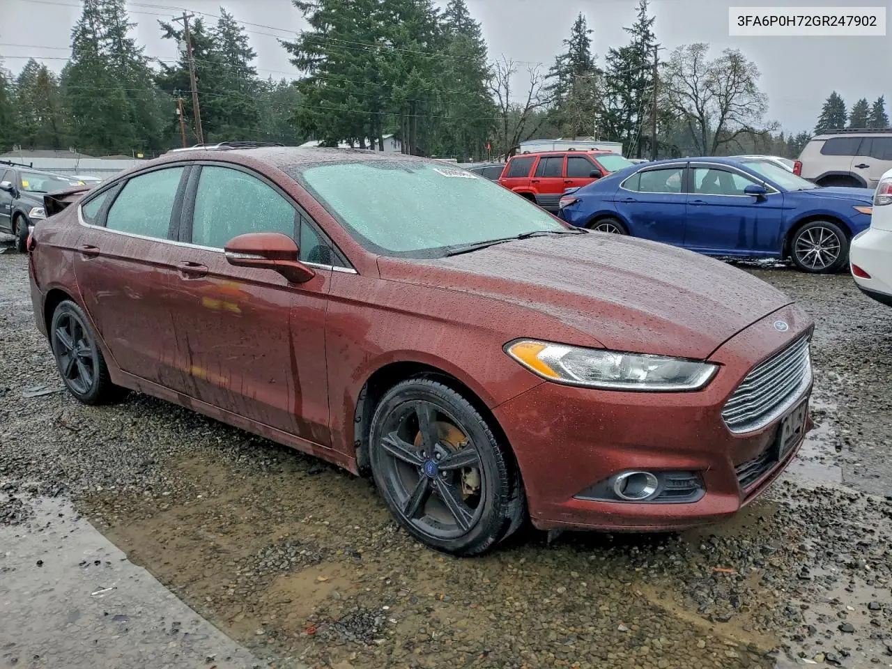 3FA6P0H72GR247902 2016 Ford Fusion Se