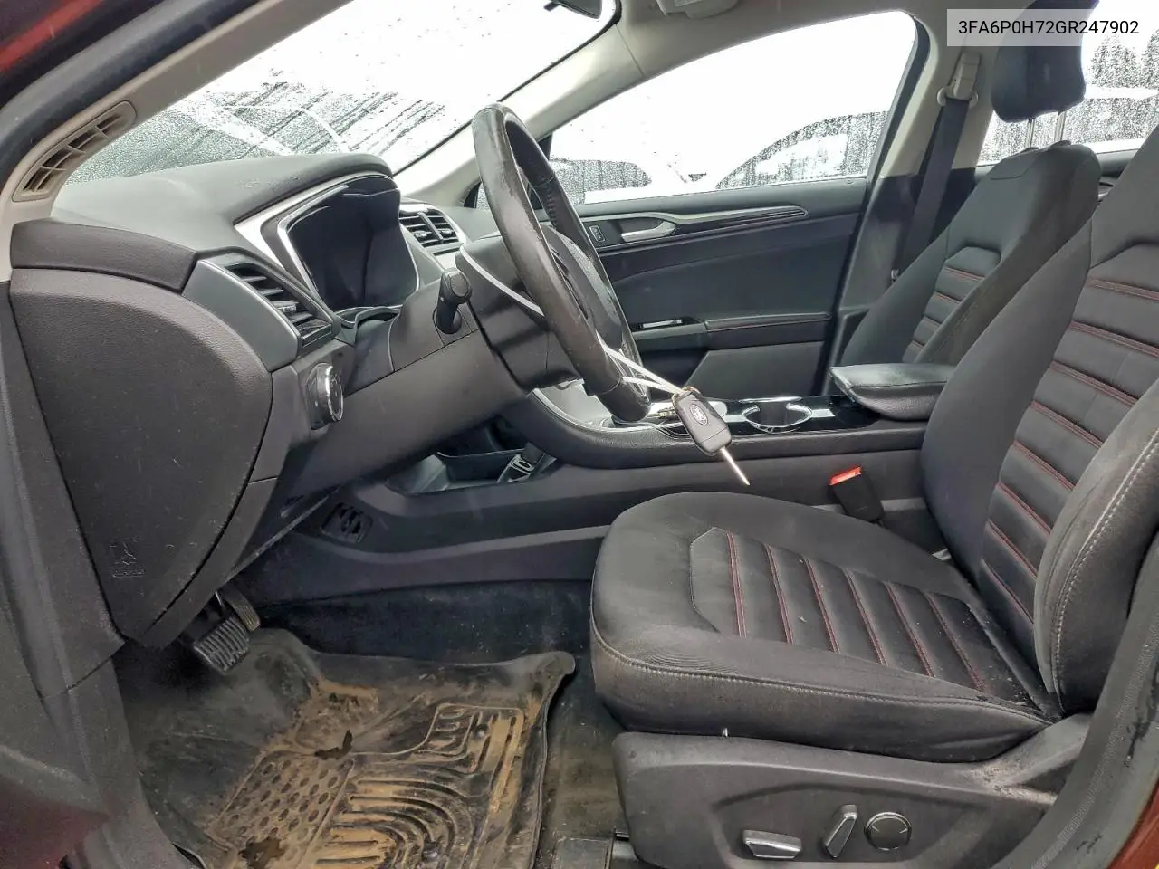 3FA6P0H72GR247902 2016 Ford Fusion Se