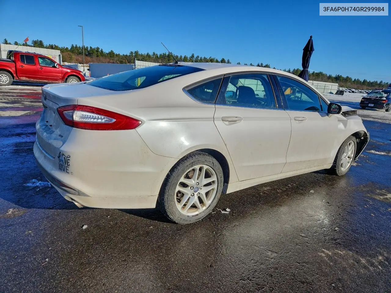 3FA6P0H74GR299984 2016 Ford Fusion Se