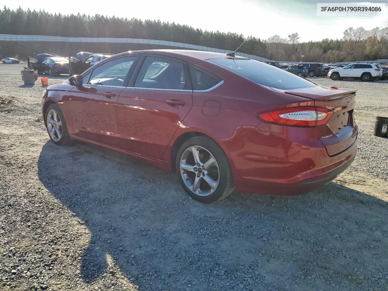 3FA6P0H79GR394086 2016 Ford Fusion Se