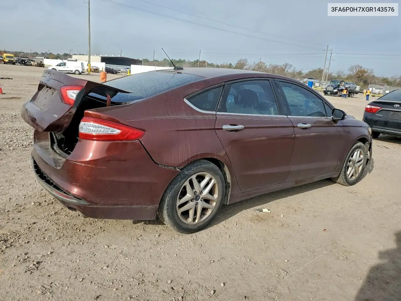 3FA6P0H7XGR143576 2016 Ford Fusion Se
