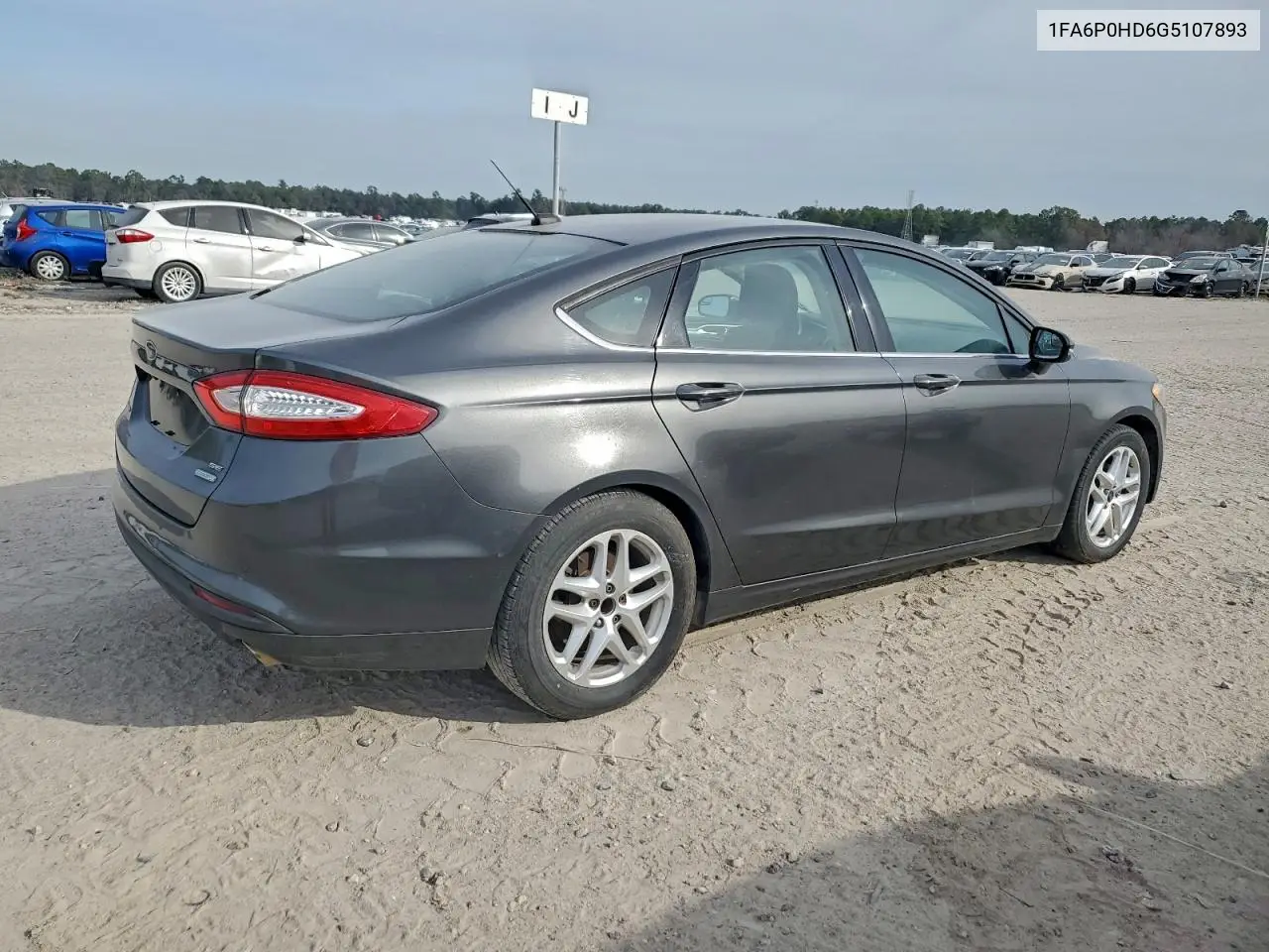 1FA6P0HD6G5107893 2016 Ford Fusion Se